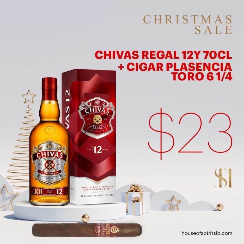 Chivas Regal 12 Years + Cigar Plasencia Toro