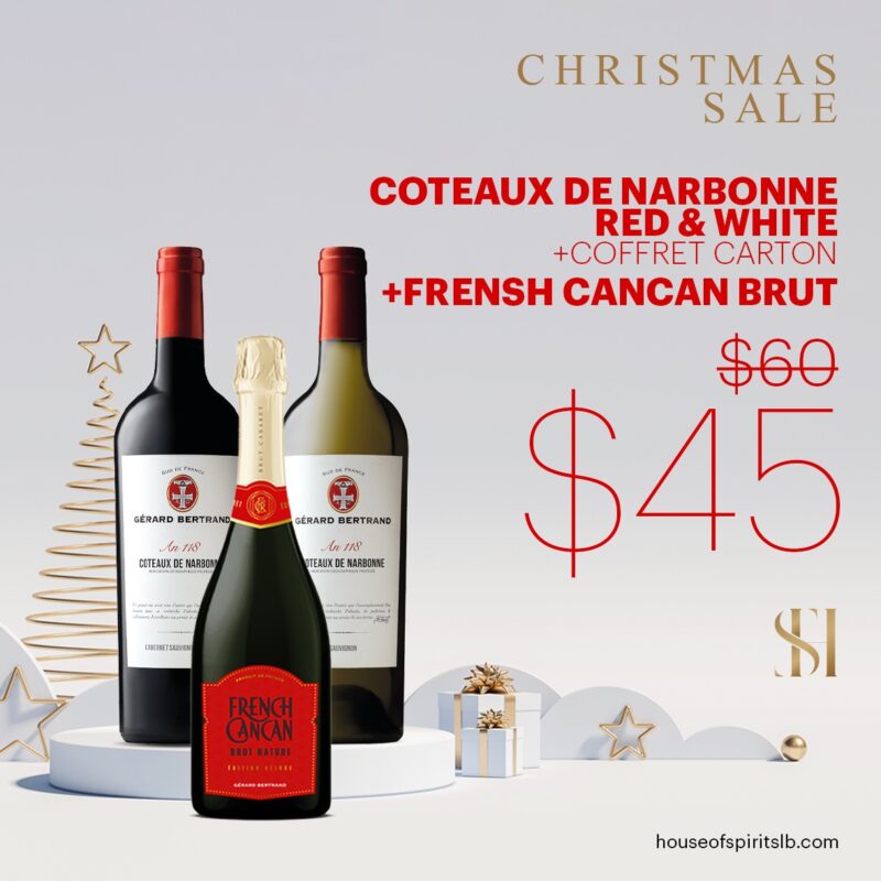 Coteaux De Narbonne Red & white + French Cancan