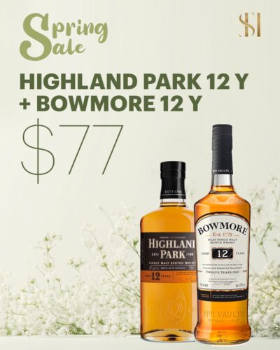 Highland Park 12y + BowMore 12Y