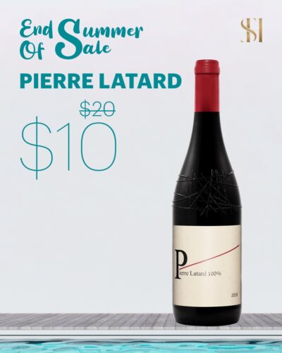 End Of Summer Sale. Pierre Latard Rouge