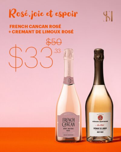 French Cancan Rosé & Cremant De Limoux Rosé
