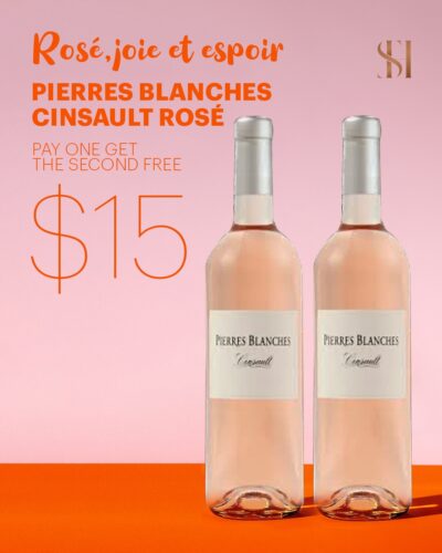 Pierres Blanche Cinsault Rosé