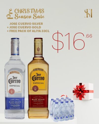 Jose Cuervo Tequila. Pre Christmas Season Sale