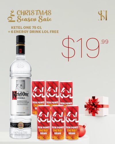 Ketel One Vodka Pre Christmas Season Sale
