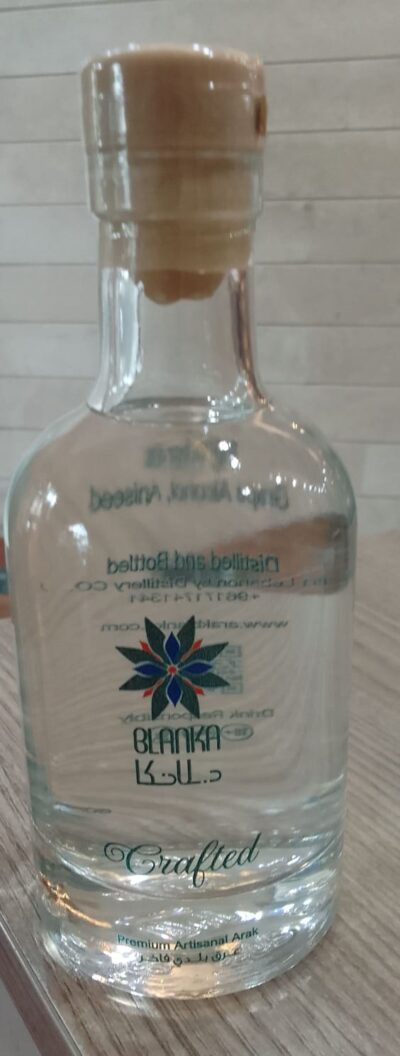 Arak Blanca Crafted  60% Abv 20cl